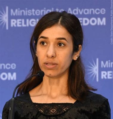 El Premio Nobel de Paz 2018 para Nadia Murad, una voz poderosa contra la violencia sexual en los conflictos armados.