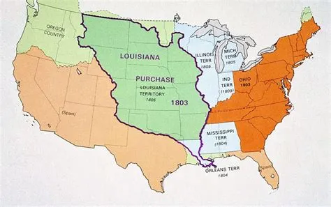 La Compra de Luisiana; Una expansión territorial que dobló el tamaño de los Estados Unidos y cimentó el dominio americano en América del Norte